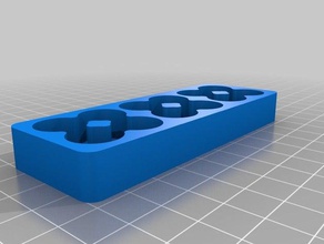 özelleştirilmiş pil tepsi organizasyon 3d print model - Mito3D