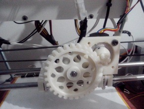 igor soares leichte extruder 3d Drucker Extruder geared 3d print model - Mito3D