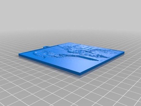 mi personalizados personalizable lithophane más 2d arte 3d print model - Mito3D