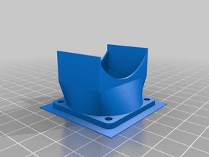 pg35l dissipatore di calore del condotto della ventola 3d la stampante estrusori l'elettronica mendel micro estrusore il monte parte prusa 3d print model - Mito3D