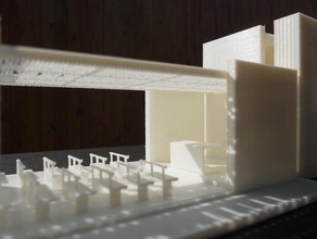 capilla milagrosa Kapelle Gebäude Strukturen Architektur 3d print model - Mito3D