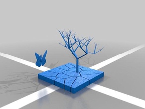 la polilla de col árbol los mundos 3d no se imprima video juegos abrir opensim segunda vida sl 3d print model - Mito3D