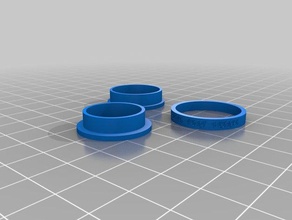 Reisen gnomz-ring 65 Ringe angepasst 3d print model - Mito3D