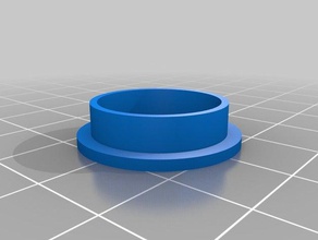 gebänderte ring 75 Ringe angepasst 3d print model - Mito3D
