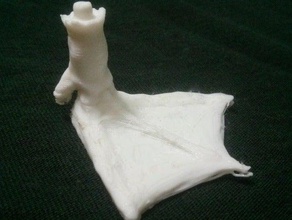 patos de pé esculturas lightwave sculptris 3d print model - Mito3D