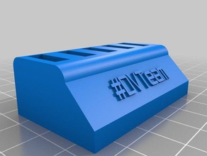 mi personalizados usb sd titular de la tarjeta organización 3d print model - Mito3D