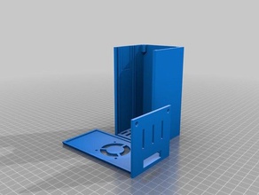 Rampen 14 box smart-Adapter 3d Drucker Teile Fall - Elektronik Gehäuse mount reprap 3d print model - Mito3D