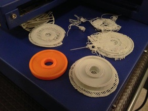 tinkertoy disc 3d printing tinkercad 3d print model - Mito3D