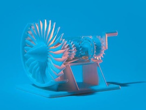 build your own jet engine other 3d print model - Mito3D