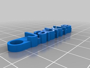 jackie organizasyon özelleştirilmiş 3d print model - Mito3D