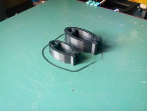 Kabel clip organizer Elektronik 3d print model - Mito3D