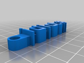 idiota organización personalizado 3d print model - Mito3D