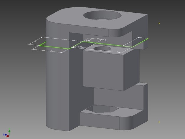 ormerod rear bed clips other 3D print model - Mito3D