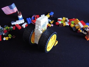 segway cuerpo la robótica lego 3d print model - Mito3D