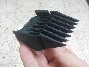 20 mm haircut machine blade 3d printed tools panasonic solidworks 3d print model - Mito3D