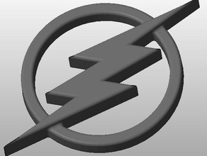 flash logo signs logos 3d print model - Mito3D