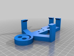 my customized smartphone holder man mobile 3d print model - Mito3D