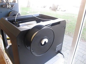 replicator 5th gen spool holder 3d printer accessories aftermarket fifth filament generation 3d print model - Mito3D