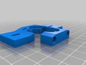 e3d v6 mont kossel clair de l'imprimante pièces 3d print model - Mito3D