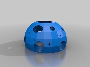 bay topu büyüklüğünde resif diğer yapay modeli mercan 3d print model - Mito3D