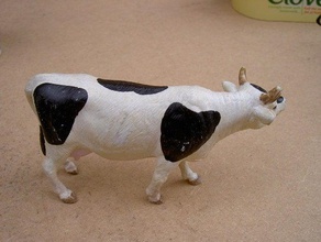 quintal fazenda vaca varreduras réplicas animais 3d print model - Mito3D