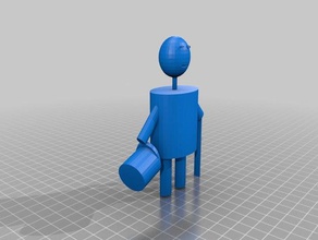 copia de la mi cilindro persona 3d impresión 3d print model - Mito3D