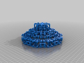 chainmail santa hat other 3d print model - Mito3D