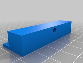 özel parametrik Çıkış desteği ev 3d print model - Mito3D