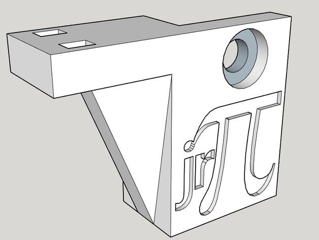 printrbot simple 1405 extrudeuse le support de câble 3d l'imprimante pièces xl mise à niveau 3D print model - Mito3D