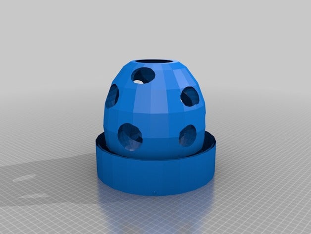 golieth ball lifter ring nicht manifolded Biologie Mole coral reef untergetaucht 3D print model - Mito3D
