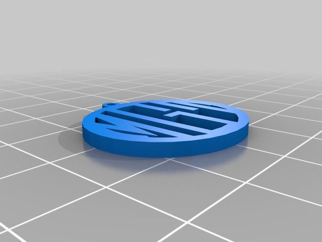 key ring mgt jewelry customized 3D print model - Mito3D