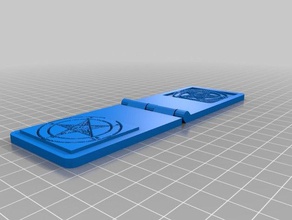 pentagrama de cupones art herramientas personalizado 3d print model - Mito3D