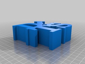 mon word personnalisés sculpture sculptures 3d print model - Mito3D
