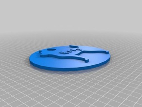 lily dog tag 2 i portachiavi personalizzato 3d print model - Mito3D