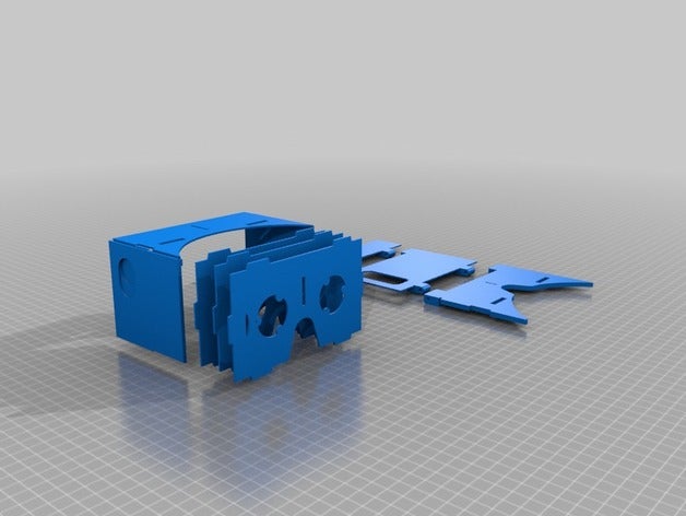 vr cardbord 3d stampanti 3D print model - Mito3D