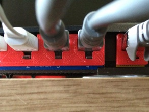 blinkingone gadgets ethernet diodo emissor de luz poluição roteador 3d print model - Mito3D