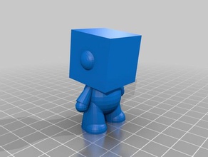2 pollici rbot sculture 3d print model - Mito3D