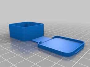 Ohr-Stecker-box Container angepasst 3d print model - Mito3D