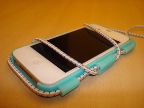 iphone 44s corda de caso móveis 3d print model - Mito3D
