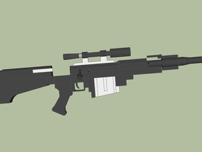 pgm ultima ratio hecate ıı diğer sanat silah gun gale online kılıç sanatı 3d print model - Mito3D