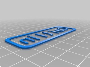 caitlin sinais logotipos personalizado 3d print model - Mito3D