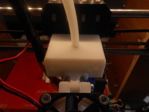 bowden adapter prusa i3 3d printer parts extruder jhead 3d print model - Mito3D