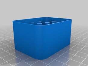 aa battery holder containers customized 3d print model - Mito3D