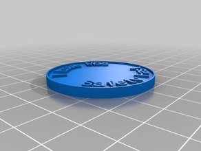 customized coin mg coins badges 3d print model - Mito3D