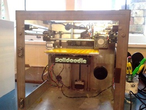 solidoodle logotipo 3d a impressora acessórios 3d print model - Mito3D