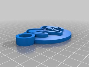 jong Schlüsselanhänger angepasst 3d print model - Mito3D