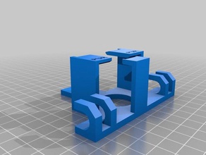dell charger holder computer util wall 3d print model - Mito3D