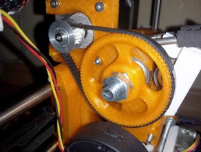 gt2 belt pulleys wade extruder 3d printer parts replacement 3d print model - Mito3D