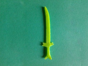 grass sword finn toy game accessories adventure time 3d print model - Mito3D