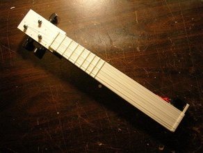 electroacoustic mini-sitar music guitar sitar instrument uke 3d print model - Mito3D